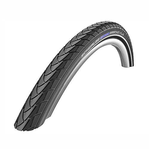 Schwalbe Marathon Plus 700 x 28c (28-622) Wire Bead Tyre with Smartguard and Reflective Sidewall