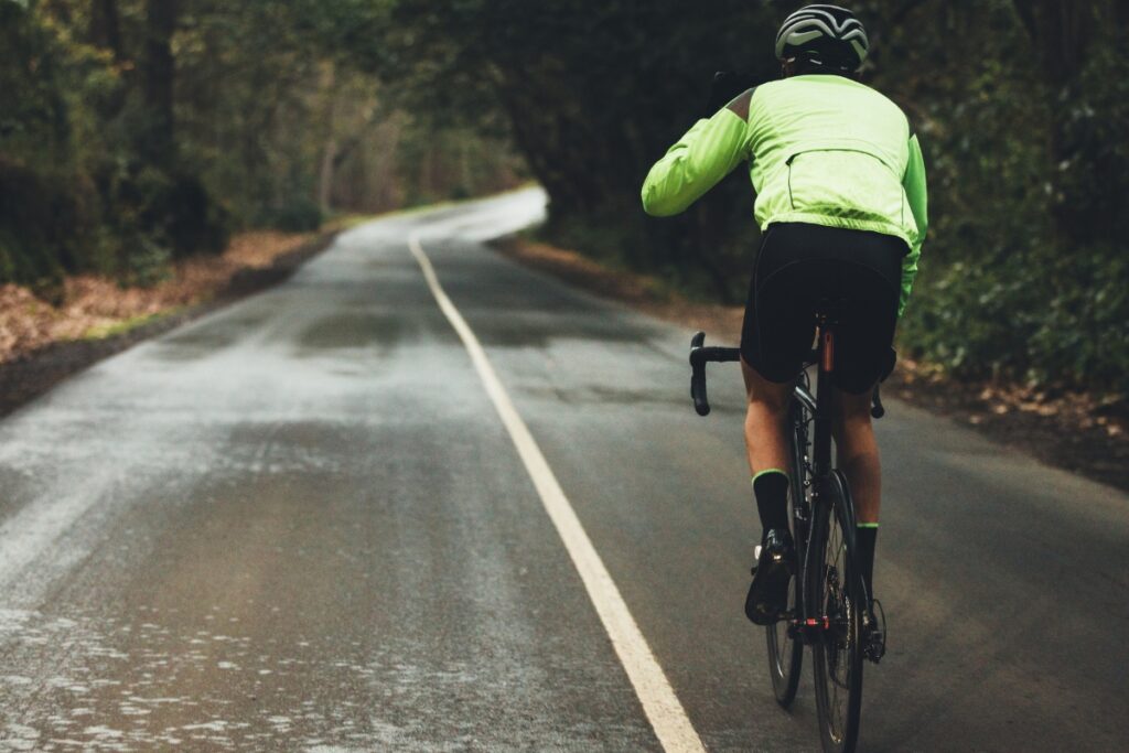 Cycling visibility vest