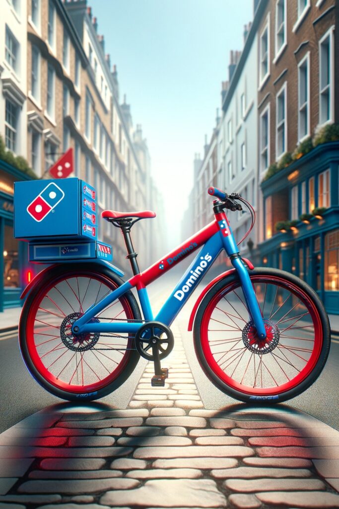 Domino's bicycle